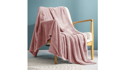 Exclusivo Mezcla Large Flannel Fleece Throw Blanket