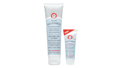 First Aid Beauty Pure Skin Face Cleanser Bundle