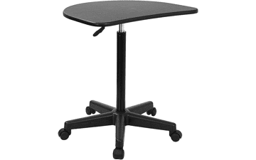 Flash Furniture Eve Black Sit to Stand Desk