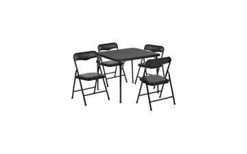 Flash Furniture Mindy Kids 5-Piece Folding Table and Chairs Set