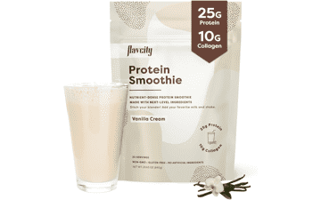 FlavCity Protein Powder Smoothie, Vanilla