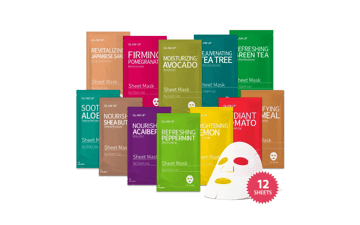 GLAM UP Premium Facial Sheet Mask Combo