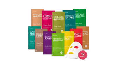 GLAM UP Premium Facial Sheet Mask Combo