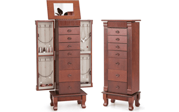 Giantex Standing Jewelry Armoire