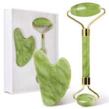 Gua Sha Facial Tools & Jade Roller Set