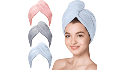 Hicober Microfiber Hair Towel