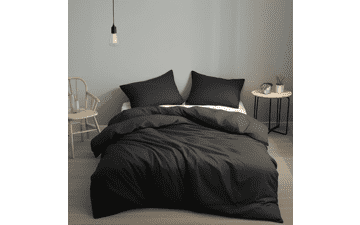 Houseri Black Comforter Set King