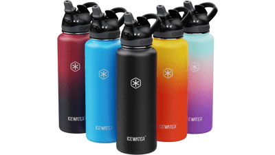 ICEWATER - 40 oz Insulated Water Bottle