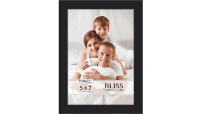 Icona Bay 5x7 Black Picture Frame