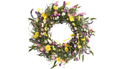 J'FLORU Spring Wreath