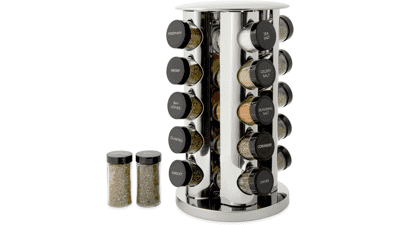 Kamenstein 20 Jar Revolving Countertop Spice Rack