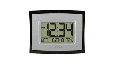 La Crosse Technology WT-8002U Digital Wall Clock