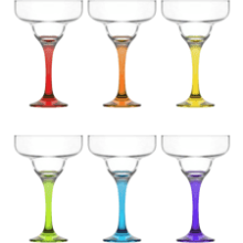 Lav Margarita Glasses Set of 6