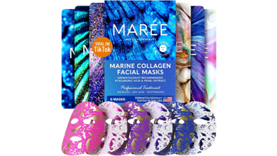 MAREE Facial Masks with Marine Collagen