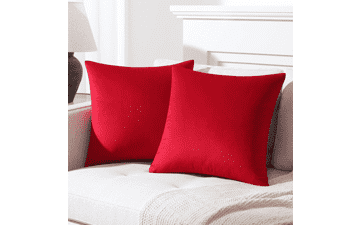 Mixhug Cozy Velvet Square Pillow Covers