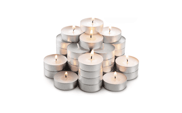 MontoPack Unscented Tea Lights Candles