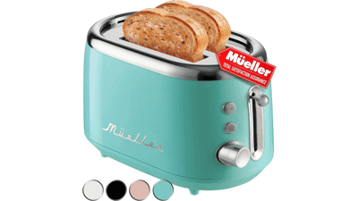 Mueller Retro Toaster 2 Slice