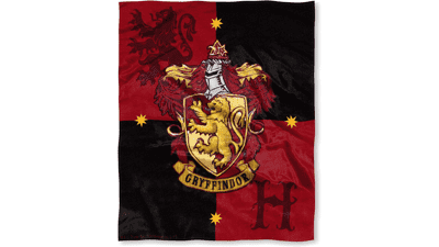 Northwest Harry Potter House Crests Silk Touch Throw