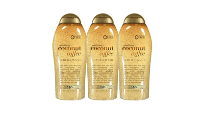 OGX Smoothing + Coconut Coffee Exfoliating Body Scrub