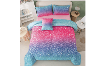 PERFEMET Girls Comforter Set