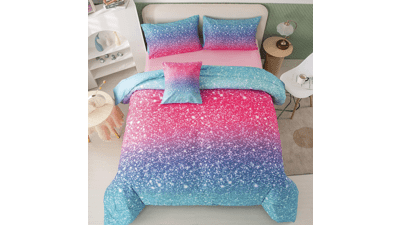 PERFEMET Girls Comforter Set