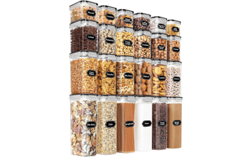 PRAKI Airtight Food Storage Containers Set