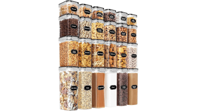 PRAKI Airtight Food Storage Containers Set