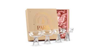 Paris Coupe Cocktail Glasses