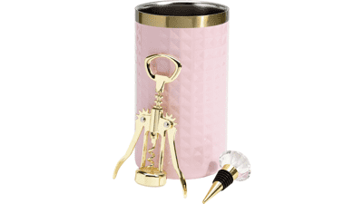 Paris Hilton Wine Bottle Chiller Set