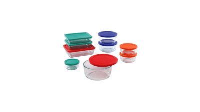 Pyrex Meal Prep Simply Store Glass Set