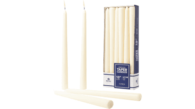 Royal Imports Unscented Taper Candles