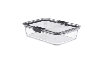 Rubbermaid Brilliance Glass Storage 8-Cup Food Container