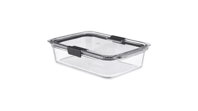 Rubbermaid Brilliance Glass Storage 8-Cup Food Container