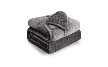 Sherpa Fleece Weighted Blanket