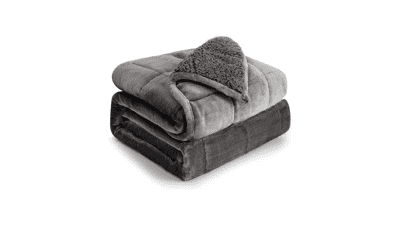 Sherpa Fleece Weighted Blanket