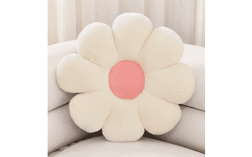 Sioloc Flower Shaped Throw Pillow