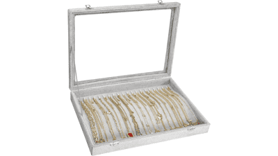 Siveit Necklace Organizer Box