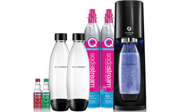 SodaStream E-TERRA Sparkling Water Maker Bundle