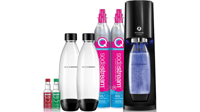 SodaStream E-TERRA Sparkling Water Maker Bundle