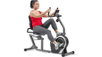 Sunny Health & Fitness Magnetic Recumbent Bike