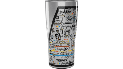 Tervis Traveler Friends Pattern Tumbler