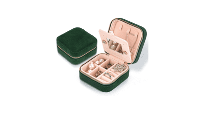 Travel Velvet Jewelry Box