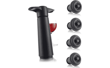 Vacu Vin Wine Saver Pump Black