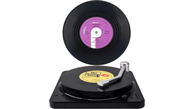 Vinyl Record Coasters