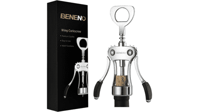 Wine Opener - Zinc Alloy Premium Wing Corkscrew