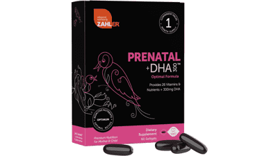 Zahler Prenatal Vitamin with DHA & Folate