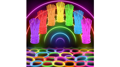 100 Ultra Bright Glow Sticks