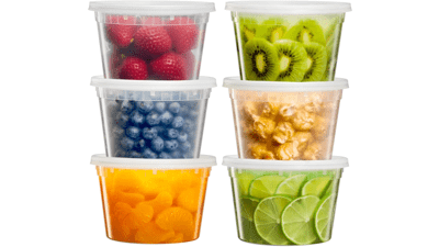 16 oz. Deli Food Storage Freezer Containers