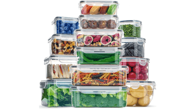 28 Pieces Extra Large Freezer Containers