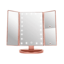 3 Folds Lighted Vanity Makeup Mirror